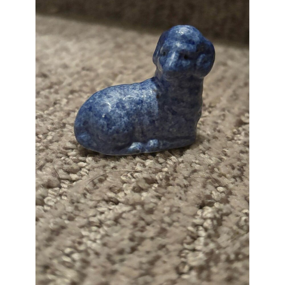 Vintage Enesco Speckled Ceramic Lamb